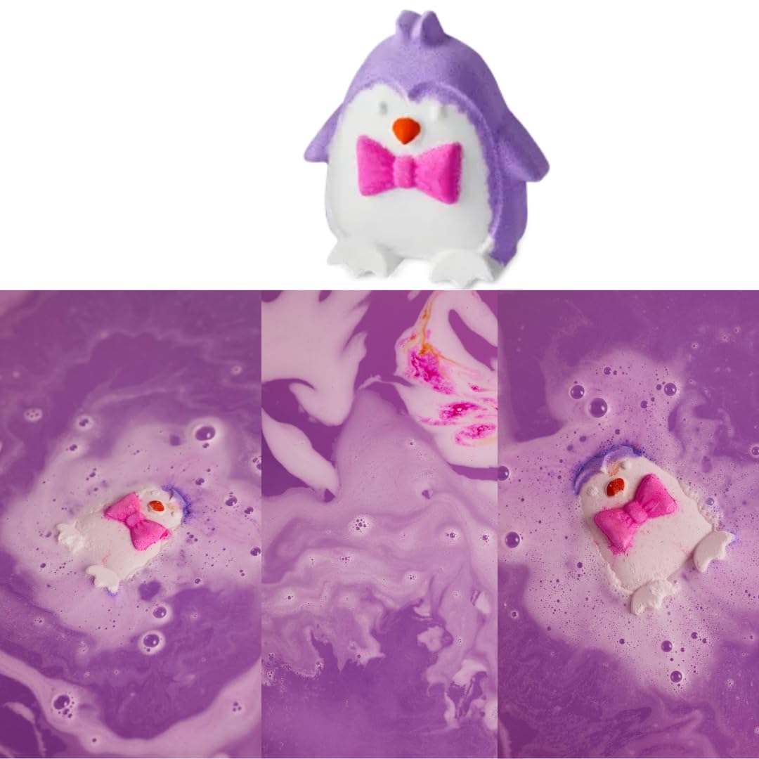 Bath Bomb | Mothers Day Gift Set | Vegan Festive Bath Fizz Set for Mum | Bath Bombs with Gingerbread, Polar Bear, Reindeer & More | Mother's Day Pamper Gift