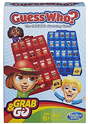 Hasbro Gaming Guess Who? Grab and Go Game