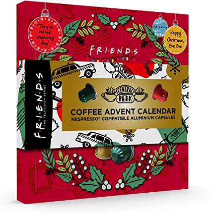 Friends Nespresso coffee advent calendar - 24 days friends nespresso compatible aluminium pods Coffee Advent Calendar 2023