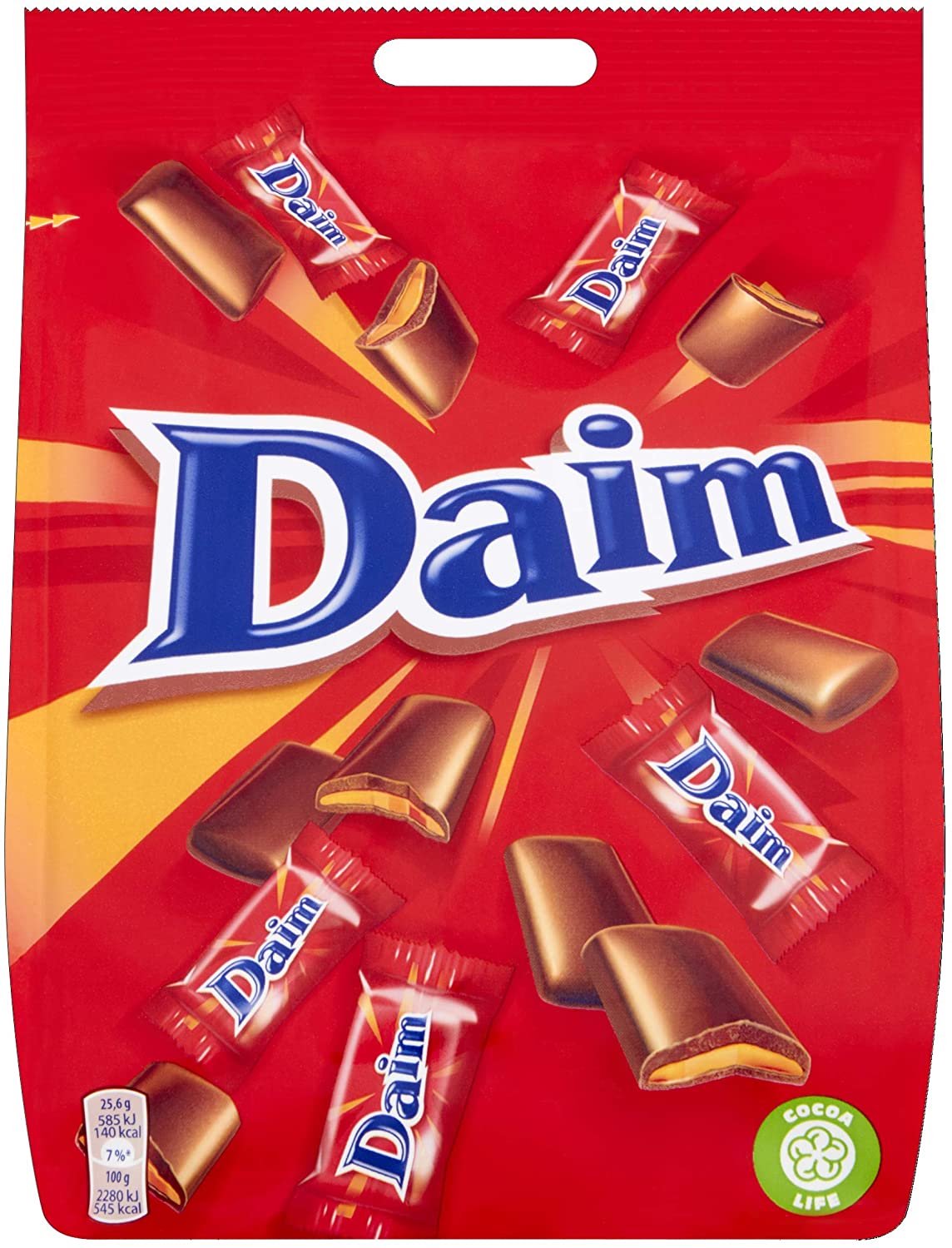 Daim Mini Chocolate Bag, 200 g