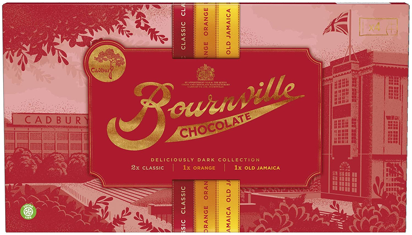 Cadbury Bournville Chocolate Retro Selection Box , 400 g