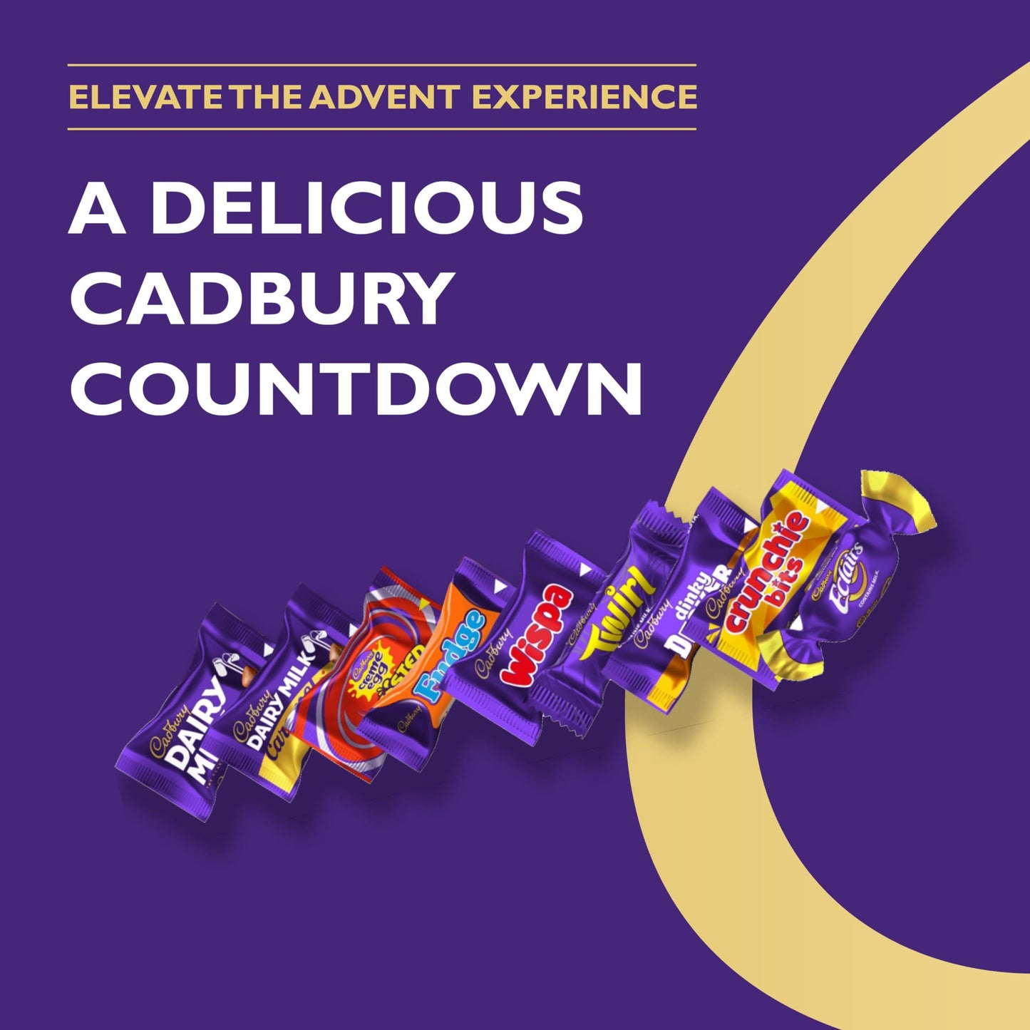 Cadbury Heroes Premium Advent Calendar, 230g