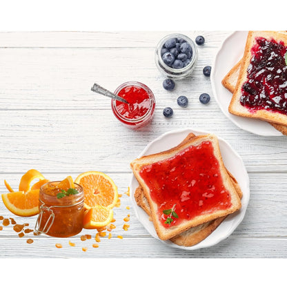 Christmas jam gift set - shortbread and jam selection gift set - christmas biscuit gifts for couples women men for your afternoon tea