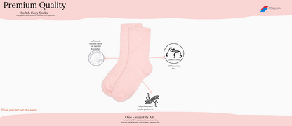 Luxury Hot Chocolate Gift Set with Hot Water Bottle, Mug, Marshmallows, Candy Cane & Cozy Socks – Pink Winter Gift for Women, Teens & Adults