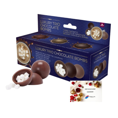 Hot chocolate options - Hot chocolate bomb gift set & extra marshmallow toppers for hot chocolate stations - Hot chocolate melt filled with marshmallows -