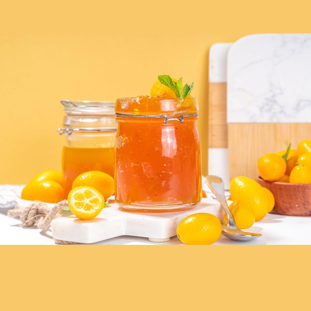 Christmas Jam Gift Set – Selection of 6 Premium Jam Jars (Strawberry, Raspberry, Orange Marmalade, Lemon & Blackcurrant preserve) – Jam Gift for Jam Lovers