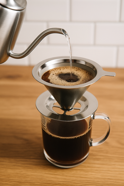 Coffee from Around the World – Luxury Ground Coffee Gift Set with Reusable Stainless Steel Filter | Christmas 2025 Limited Edition