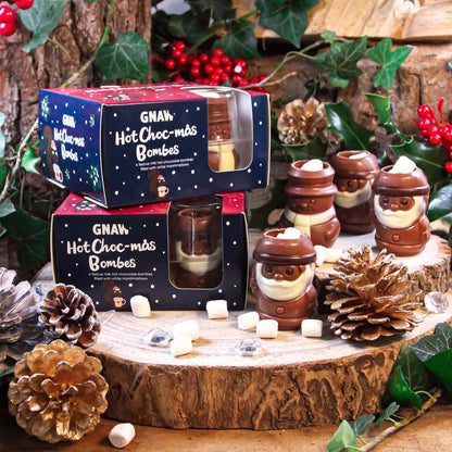Hot chocolate options - Hot chocolate bomb gift set & extra marshmallow toppers for hot chocolate stations - Hot chocolate melt filled with marshmallows -