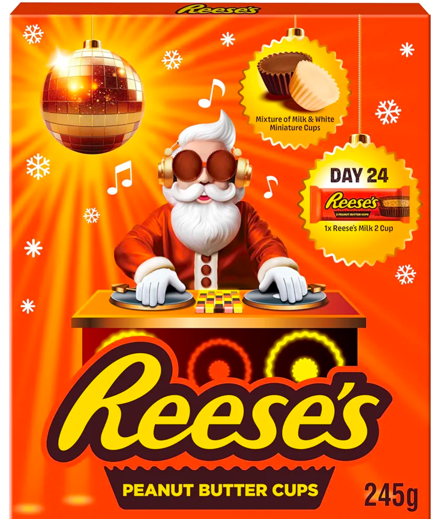 Reese's Advent Calendar 245g (Pack of 2)